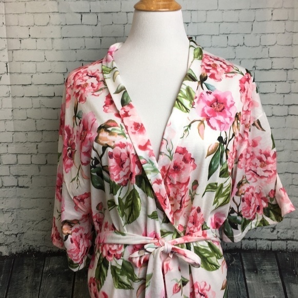 Show Me Your Mumu Brie Robe Garden of Blooms O/S Floral Swim Coquette Feminine - Picture 4 of 9